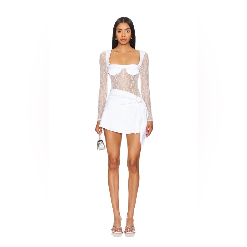 Lovers+Friends Luciana Mini Dress in White